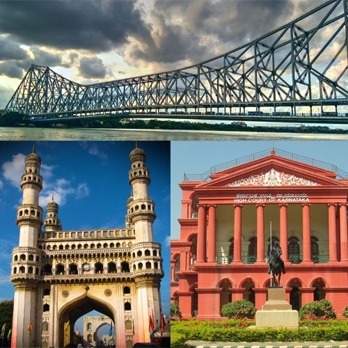Kolkata-Hyderabad-Bengaluru