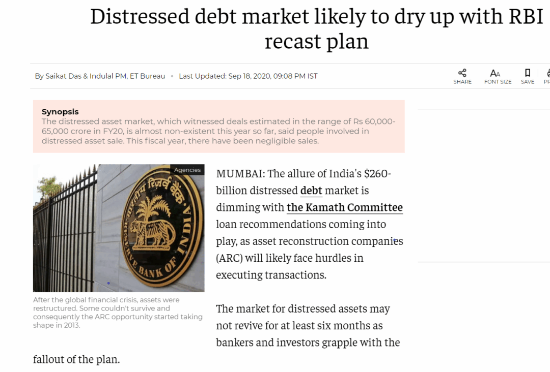 INDIALAW LLP IN NEWS (THE ECONOMIC TIMES– MUMBAI EDITION