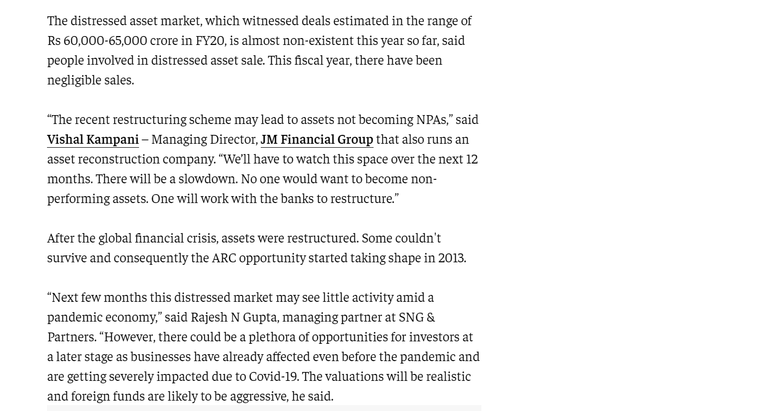 INDIALAW LLP IN NEWS (THE ECONOMIC TIMES– MUMBAI EDITION , 18 SEPTEMBER 2020)
