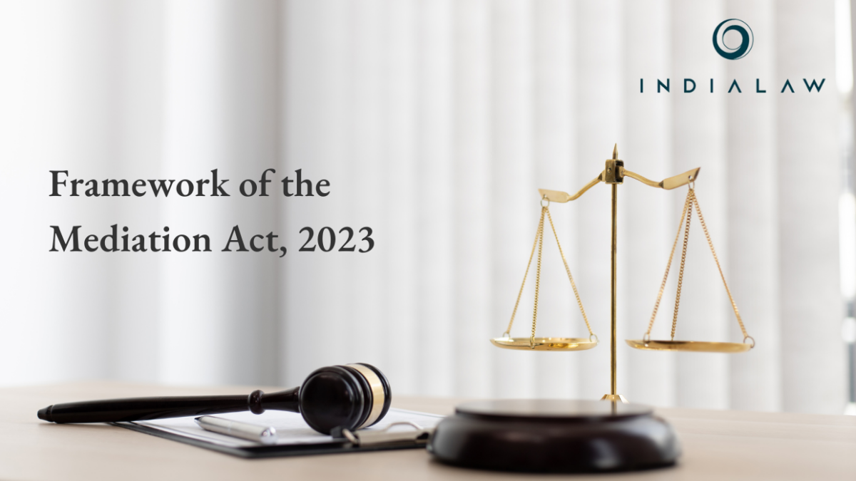 Framework of the Mediation Act 2023