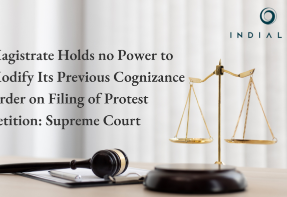 Magistrate Holds no Power to Modify Its Previous Cognizance Order on Filing of Protest Petition: Supreme Court