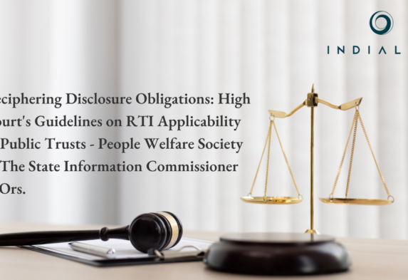 Deciphering Disclosure Obligations: High Court's Guidelines on RTI Applicability to Public Trusts - People Welfare Society vs The State Information Commissioner & Ors.