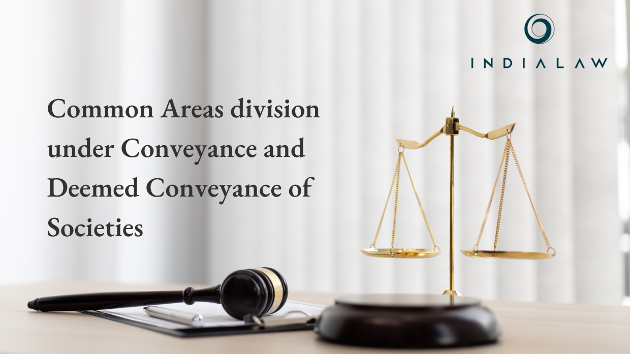 Common Areas division under Conveyance and Deemed Conveyance of Societies|
