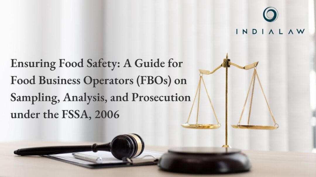 Ensuring Food Safety A Guide for Food Business Operators (FBOs) on Sampling