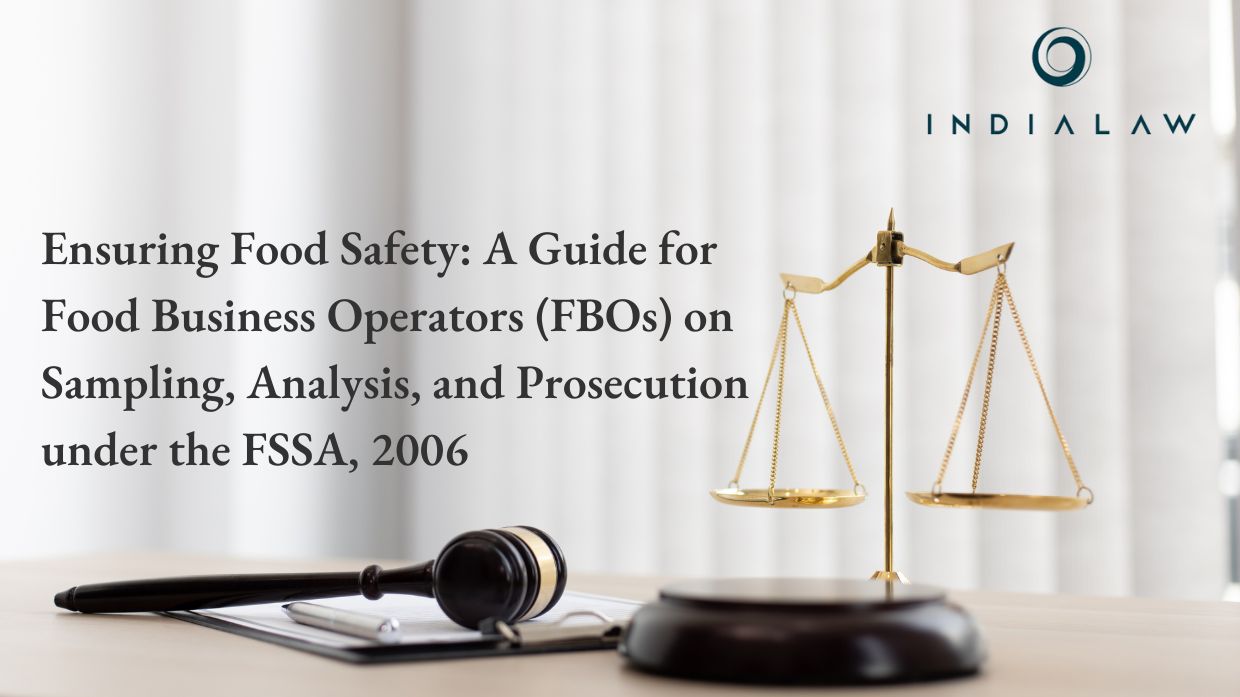 Ensuring Food Safety A Guide for Food Business Operators (FBOs) on Sampling