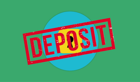 No Waiver of Pre-Deposit for Promoters: - Colorful vivid picture of apartment purchase concept with inscription deposit as in